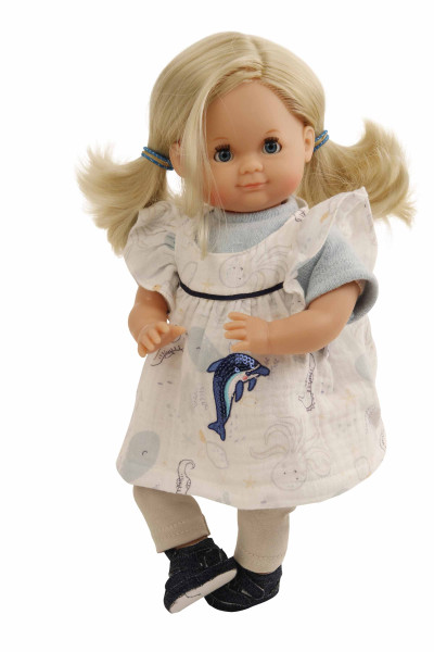 doll "Schlummerle" 32 cm with blonde hair