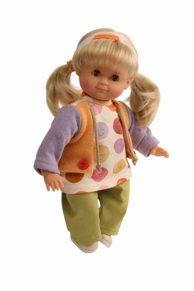 doll "Schlummerle" 32 cm with blonde hair