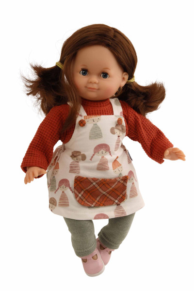 doll "Schlummerle" 32 cm with red hair