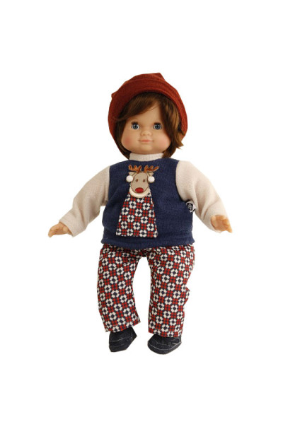 doll "Schlummerle" 32 cm with blonde hair (boy)